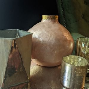 Various sizes vases and candleholders